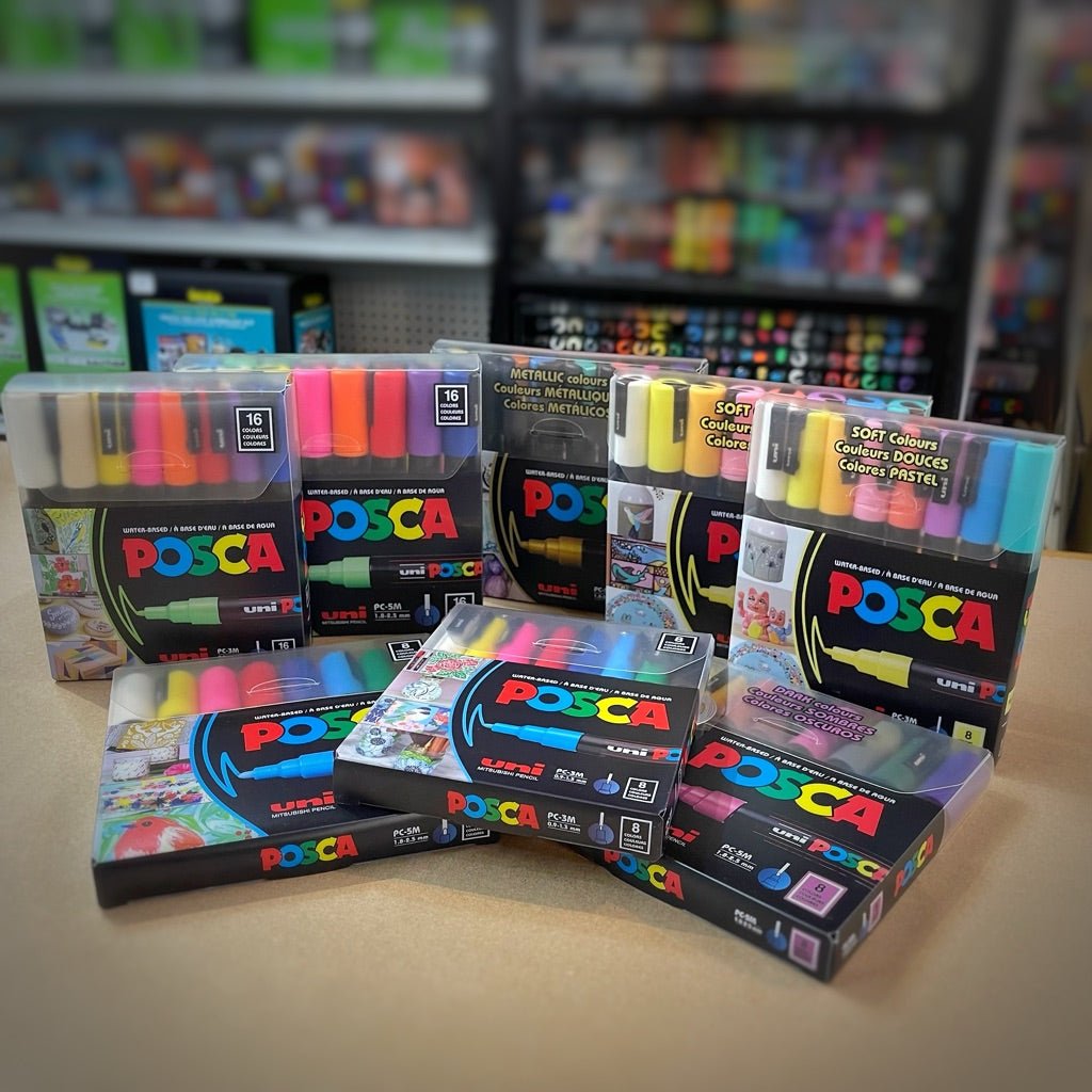 $5 off select Posca Sets - The Merri Artist - merriartist.com