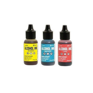 Alcohol Inks and Ink Application Tools