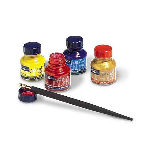 Winsor & Newton Calligraphy Ink (Red Caps)