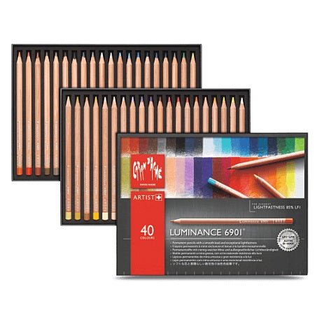 Caran d'Ache Luminance 6901 Colored Pencils - merriartist.com