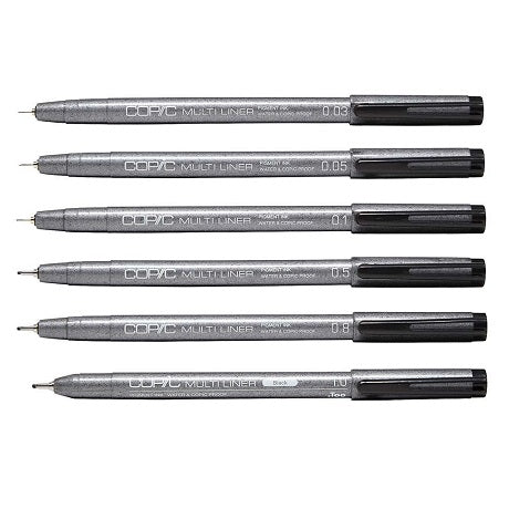 Copic Multiliner Fineliner Pens - merriartist.com