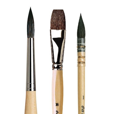 da Vinci Petit Gris (squirrel hair) Watercolor Brushes - merriartist.com