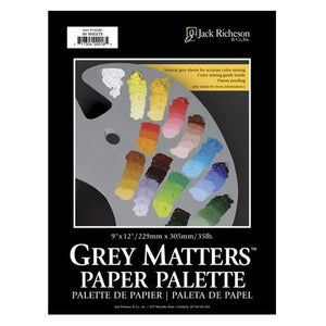 Disposable paper palettes