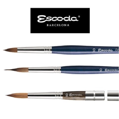 Escoda Optimo Kolinsky Sable - merriartist.com