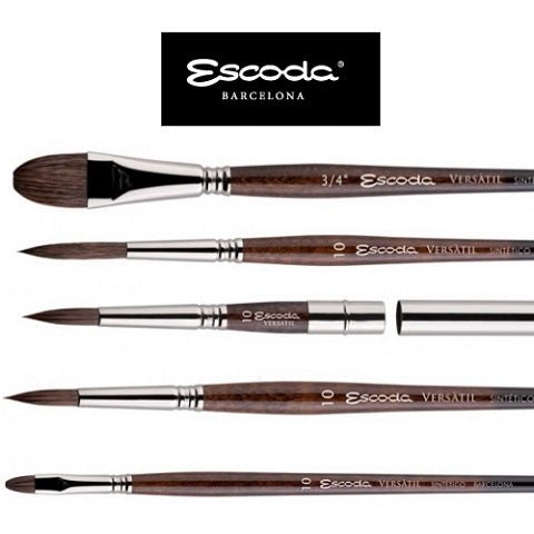 Escoda Brush Set (sizes 0,1,2,4)