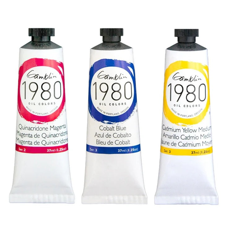 Gamblin 1980 Oil Colors - The Merri Artist - merriartist.com