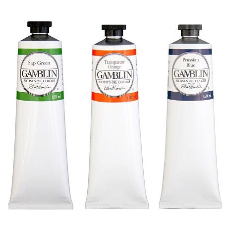 Gamblin Artist Oil Colors in 150 ml Tubes - merriartist.com