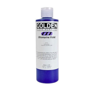 Golden Fluid Acrylics in 8 Ounce Bottles