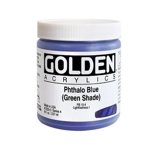 Golden Heavy Body Acrylics in 8 Ounce Jars