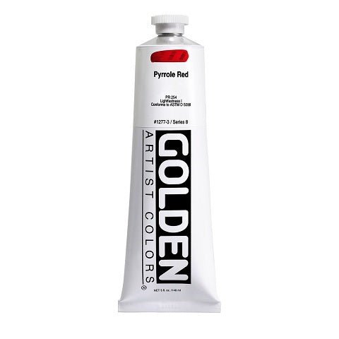 Golden Heavy Body Body Acrylics in 5 Ounce Tubes - merriartist.com