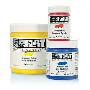 Golden SoFlat Matte Acrylic Paints