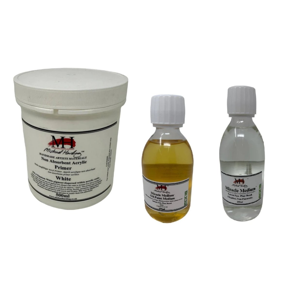 Michael Harding Oil Painting Mediums and Primers - The Merri Artist - merriartist.com
