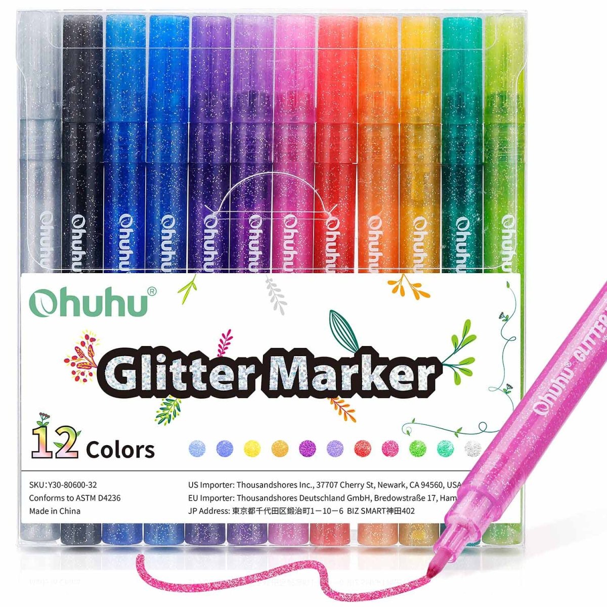 Ohuhu Water Based Art Pens and Markers - The Merri Artist - merriartist.com