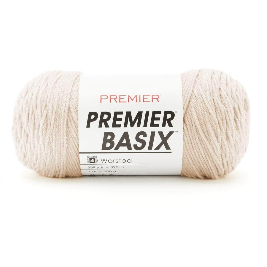 Premier Yarns Basix Worsted Solids - The Merri Artist - merriartist.com