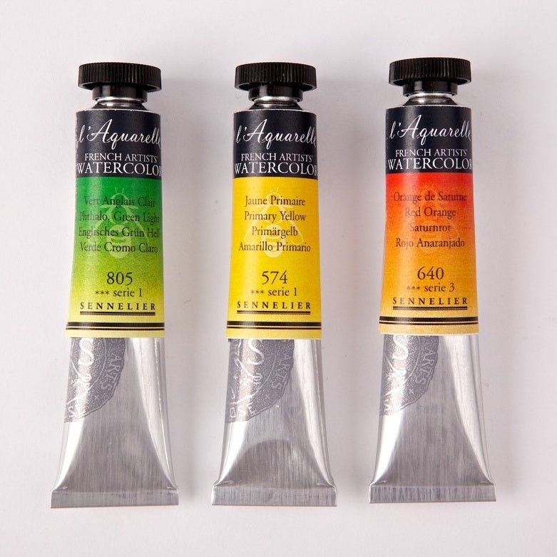 Sennelier L'Aquarelle French Artists' Watercolor - The Merri Artist - merriartist.com