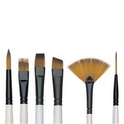 Simply Simmons Short Handled Brushes - The Merri Artist - merriartist.com