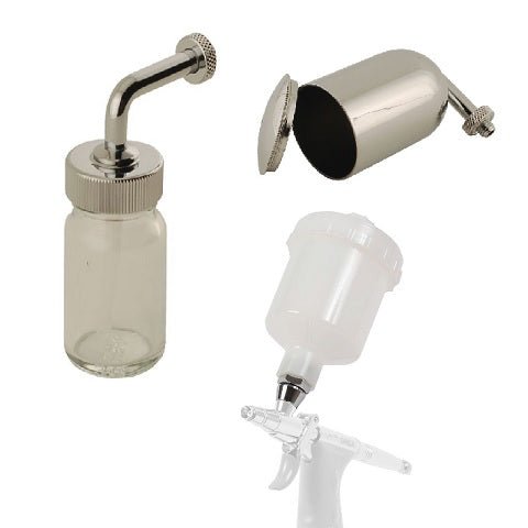 Siphon Feed Bottles and Cups for Grex Airbrushes - The Merri Artist - merriartist.com