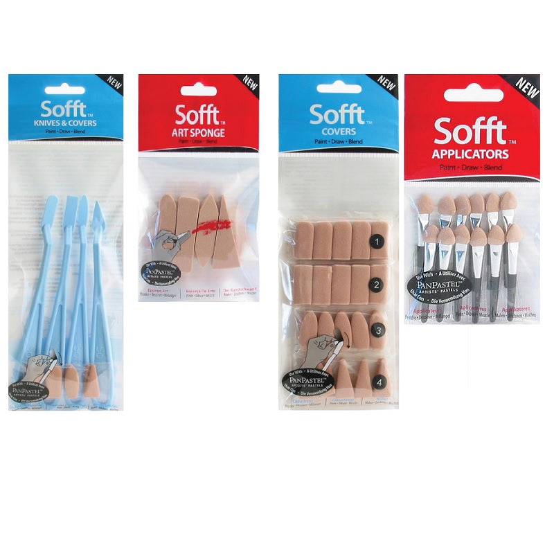 Sofft Art Sponge Bars Assorted 4-pack