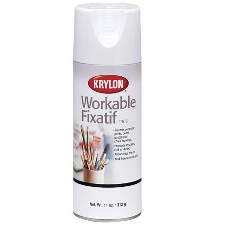 Spray Fixatives for Graphite, Charcoal and Pastels - The Merri Artist - merriartist.com