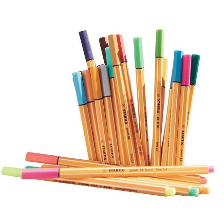 Stabilo Point 88 Fineliner Pens - The Merri Artist - merriartist.com