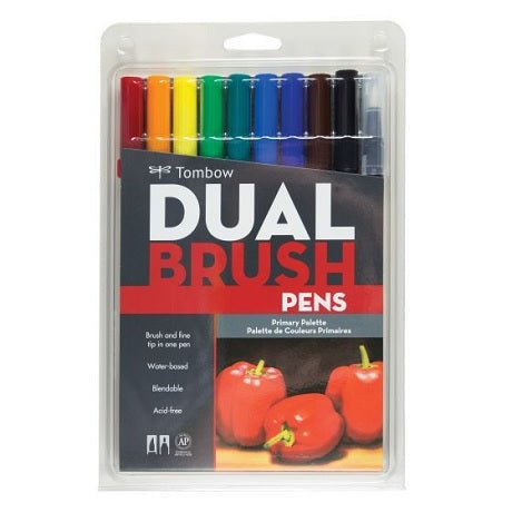 Tombow Dual Brush Pens - The Merri Artist - merriartist.com