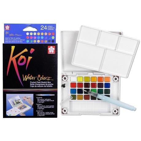 Watercolor Travel Sets - The Merri Artist - merriartist.com