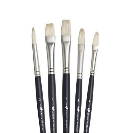 Winsor & Newton Artists Oil Brushes - The Merri Artist - merriartist.com