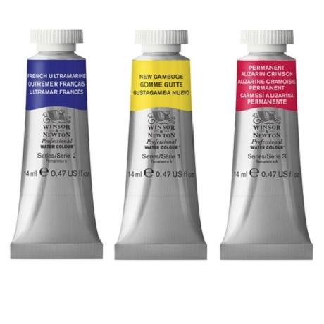 Winsor & Newton Professional Watercolors in 14 ml Tubes - The Merri Artist - merriartist.com