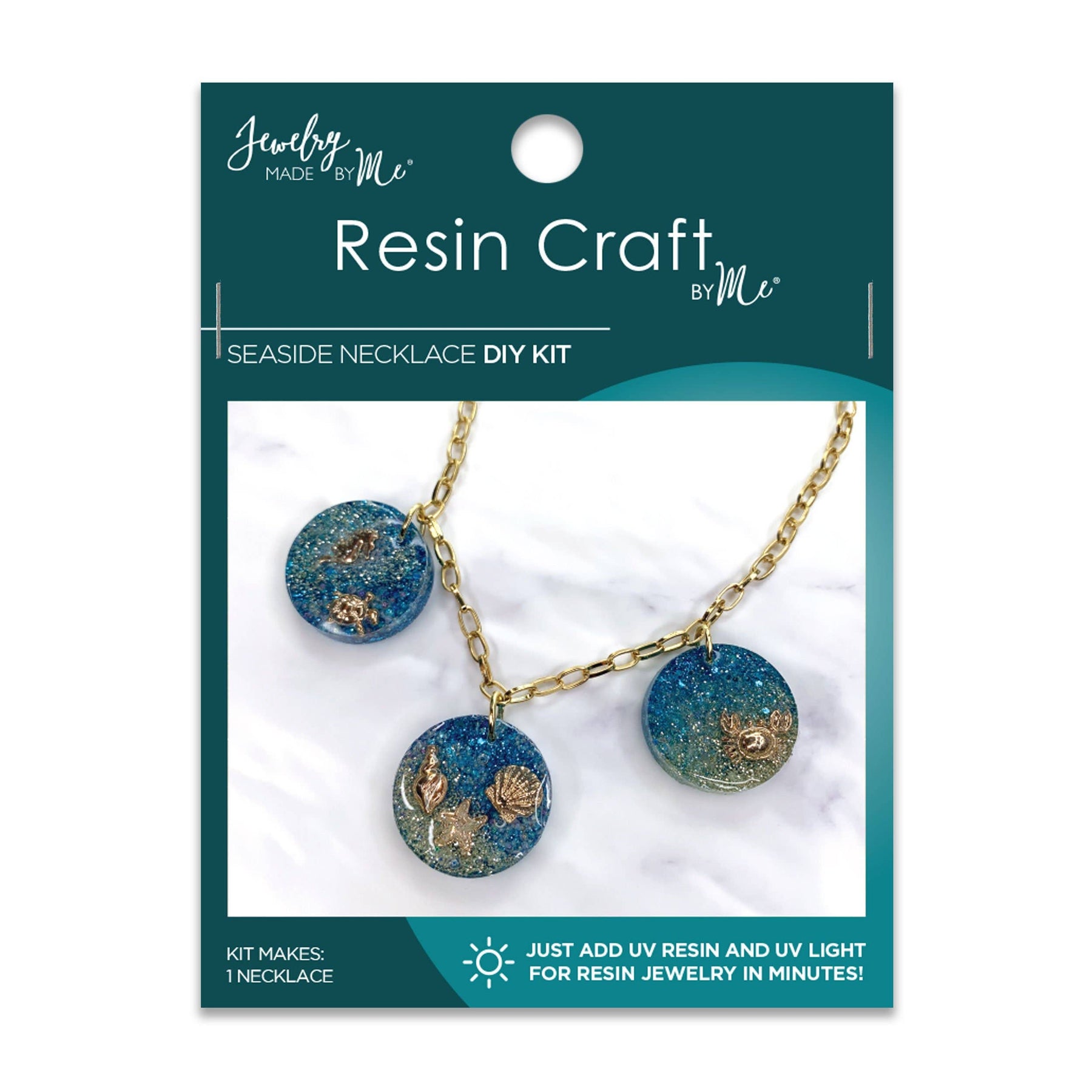 Jewelry Made by Me - Seaside Pendants UV Resin DIY Kit