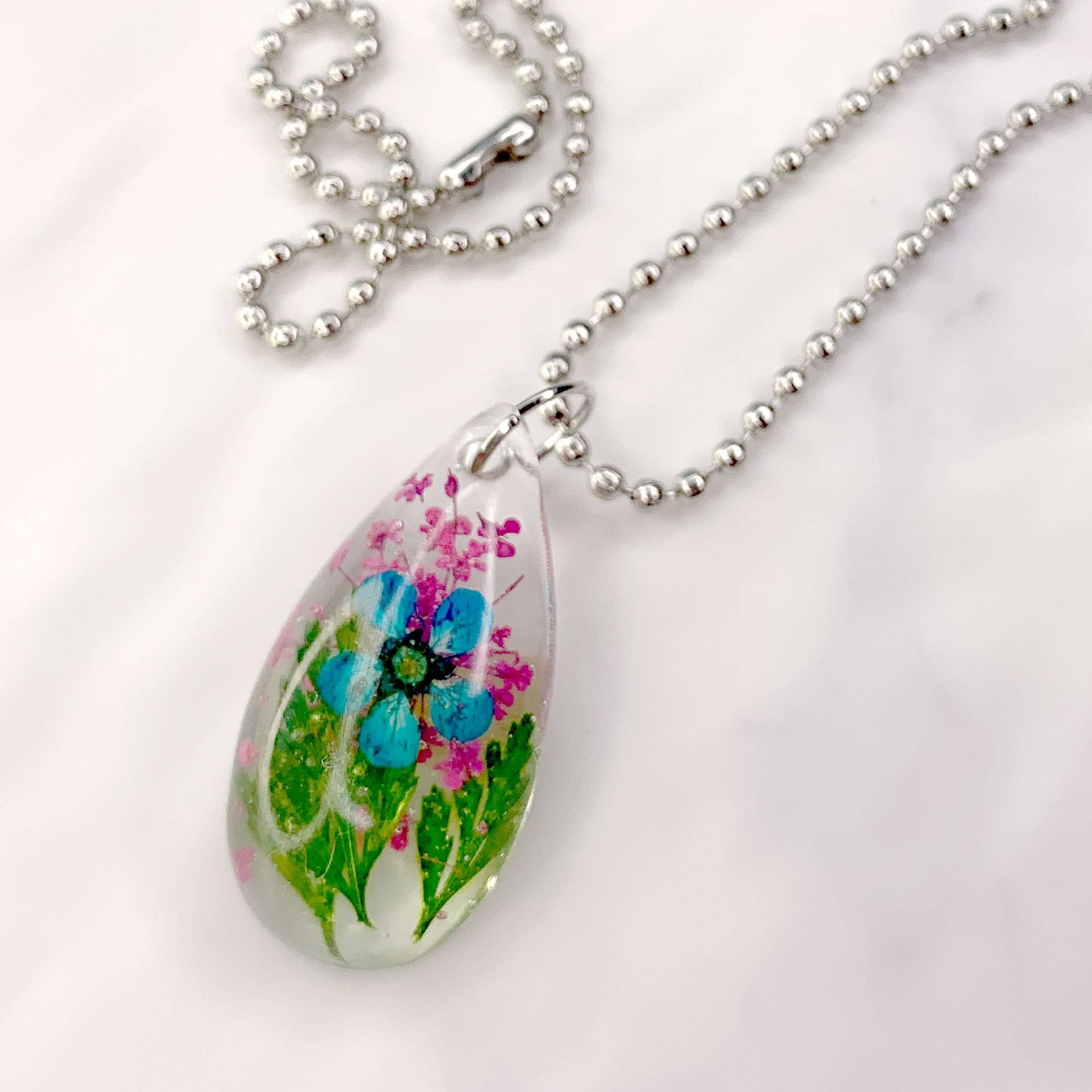 Jewelry Made by Me - Dried Flower Resin Inclusions