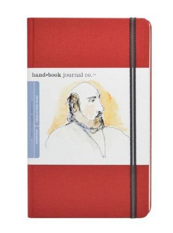 Hand Book Artist Journal XL Portrait 8-1/4" x 10-1/2" - Vermilion Red