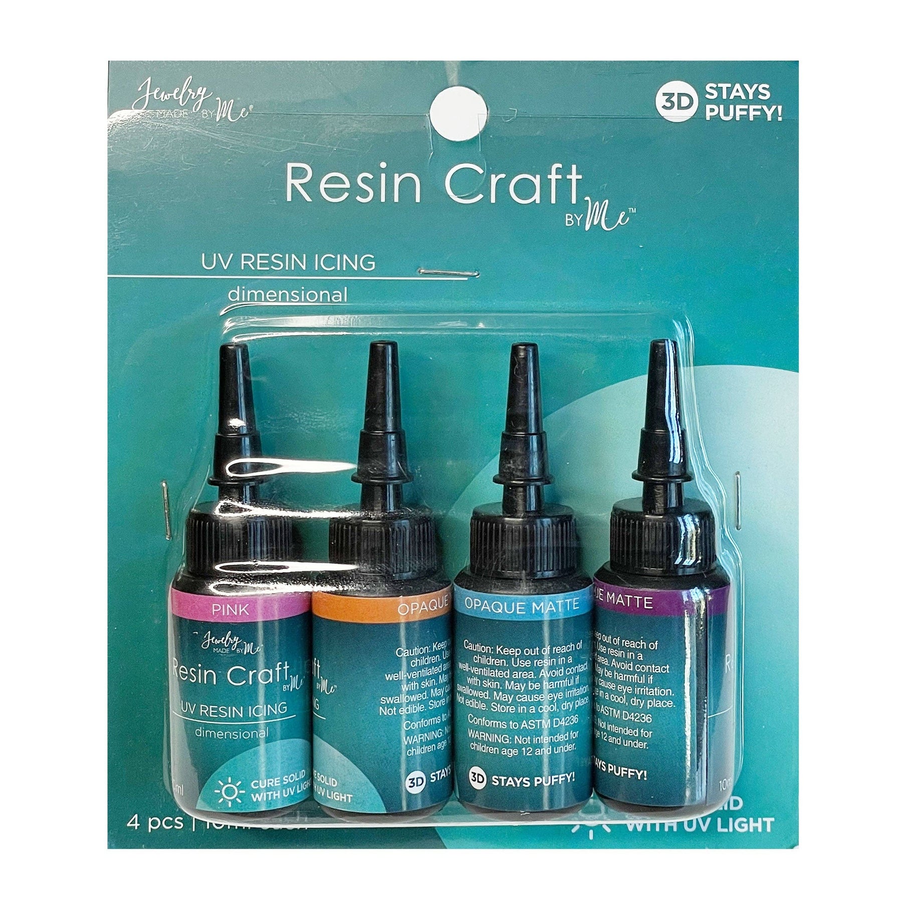 Jewelry Made by Me - Bloom Assortment UV Resin Icing 10ml 4pc