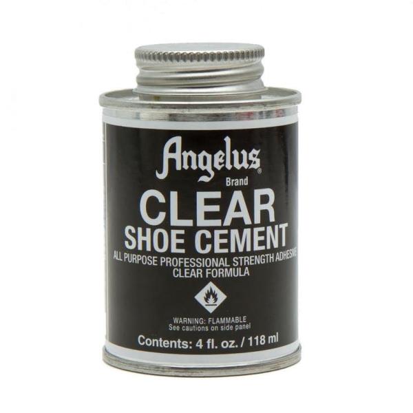 Angelus Clear Shoe Cement 4 oz. - The Merri Artist - merriartist.com