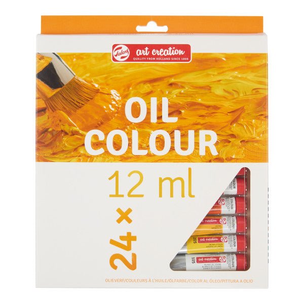 Art Creation Oil Color Sets - 24 Colors 12ml Tubes - The Merri Artist - merriartist.com