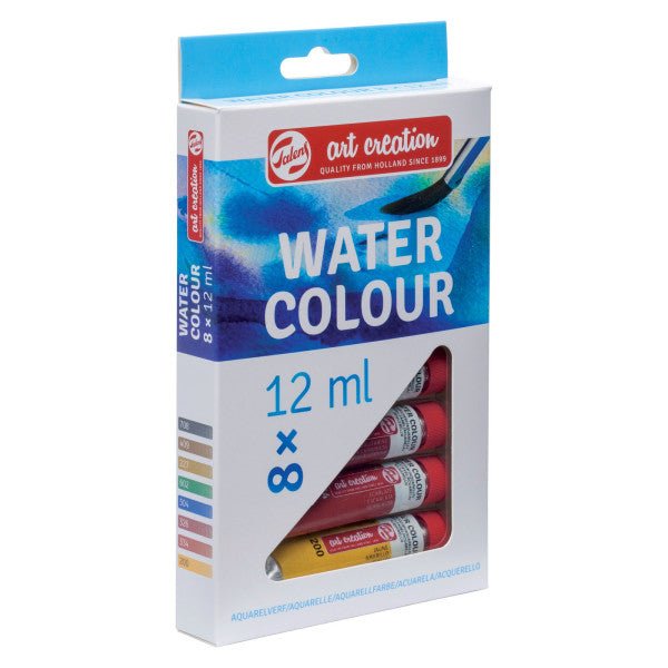 Art Creation Watercolor Set of 8 colors in 12ml tubes - The Merri Artist - merriartist.com