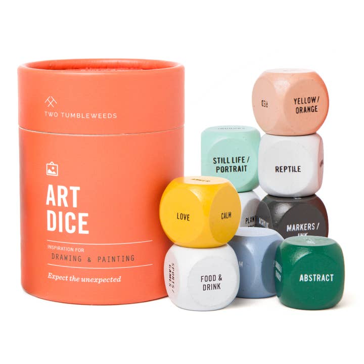Art Dice - Inspiration For Drawing & Painting - The Merri Artist - merriartist.com