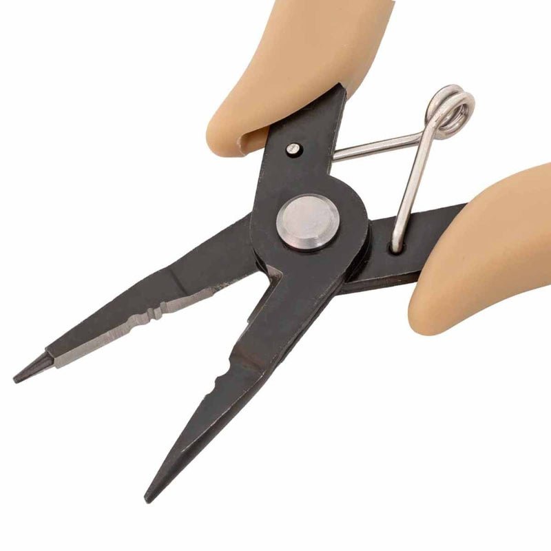 Beadsmith Beader's All - in - One Pliers : Round nose, chain nose, Crimper & Cutter - The Merri Artist - merriartist.com