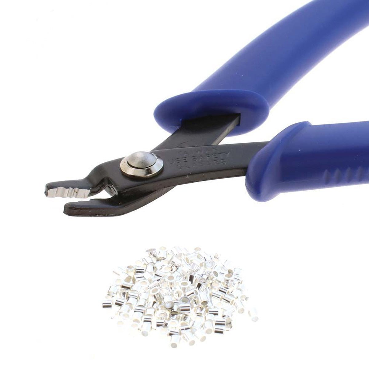 Beadsmith Crimp Forming Pliers (With 100 Crimp Tubes) - The Merri Artist - merriartist.com