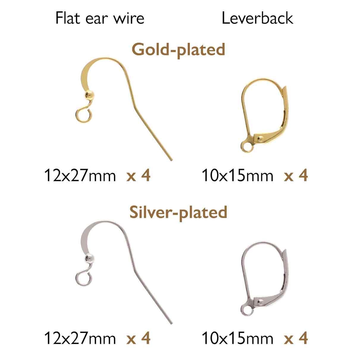 Beadsmith Earrings 16 piece Hook Assortment - The Merri Artist - merriartist.com