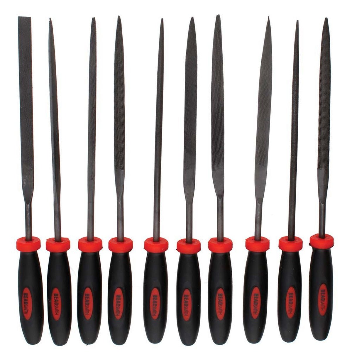 Beadsmith Ergonomic 6" Needle File - 10 Piece Set - The Merri Artist - merriartist.com