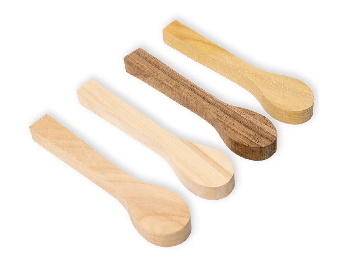 BeaverCraft - BB2 – Spoon Carving Blanks Set - The Merri Artist - merriartist.com