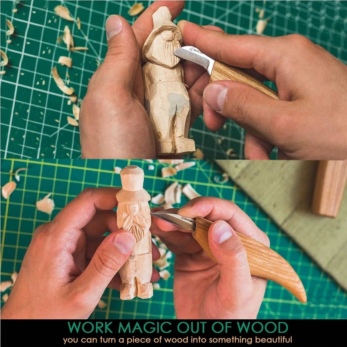 BeaverCraft - BW1 - Wood Carving Blocks Set of Basswood - The Merri Artist - merriartist.com