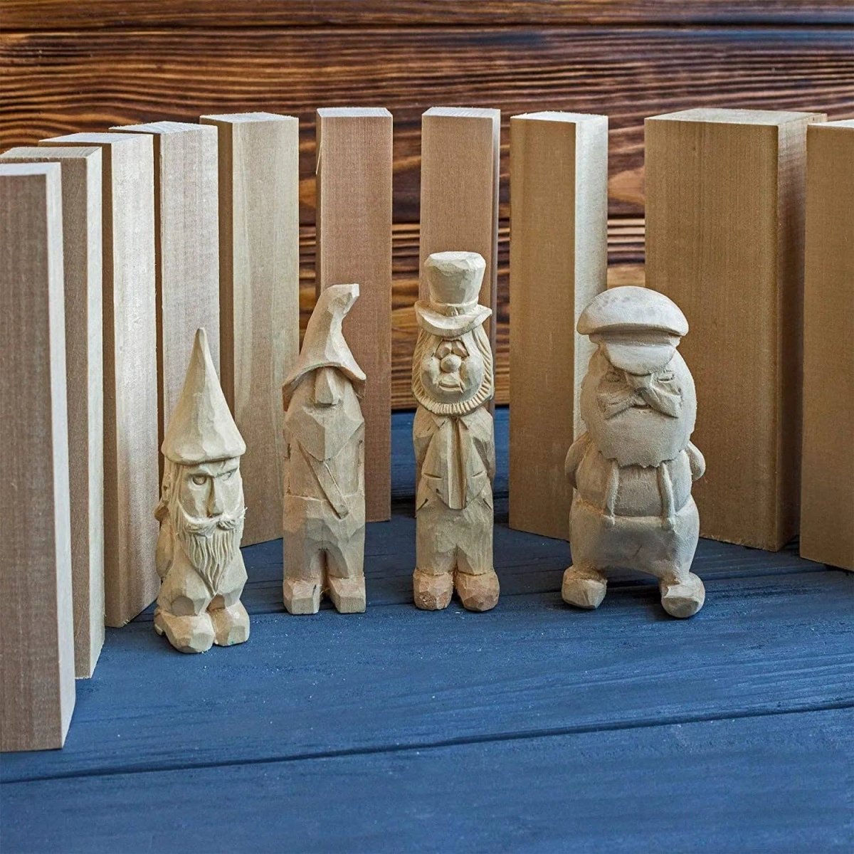 BeaverCraft - BW10 - Set of Basswood Carving Blocks 10 pcs - The Merri Artist - merriartist.com