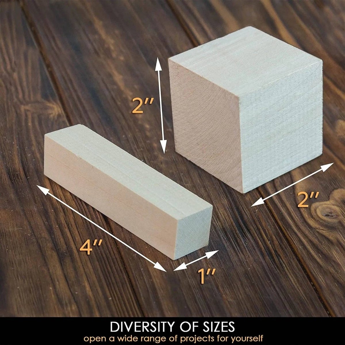 BeaverCraft - BW18 - Set of Basswood Carving Blocks 18pcs - The Merri Artist - merriartist.com