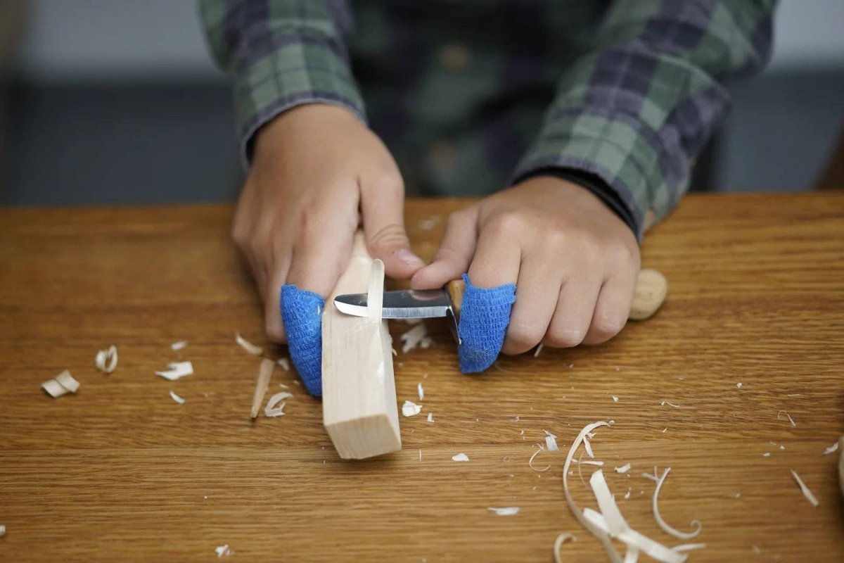 BeaverCraft - C1 Kid – Whittling Knife for Kids and Beginners - The Merri Artist - merriartist.com