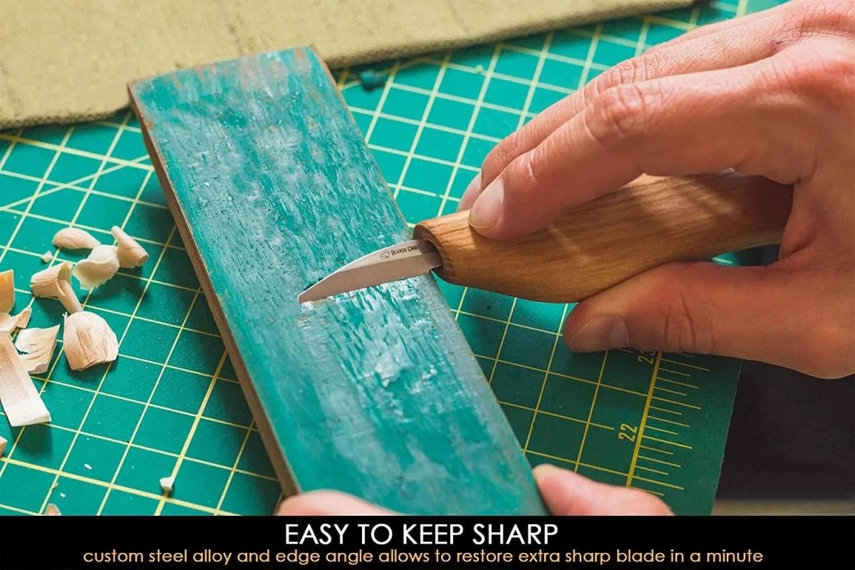 BeaverCraft - C15 - Detail Wood Carving Knife Craft Tool - The Merri Artist - merriartist.com