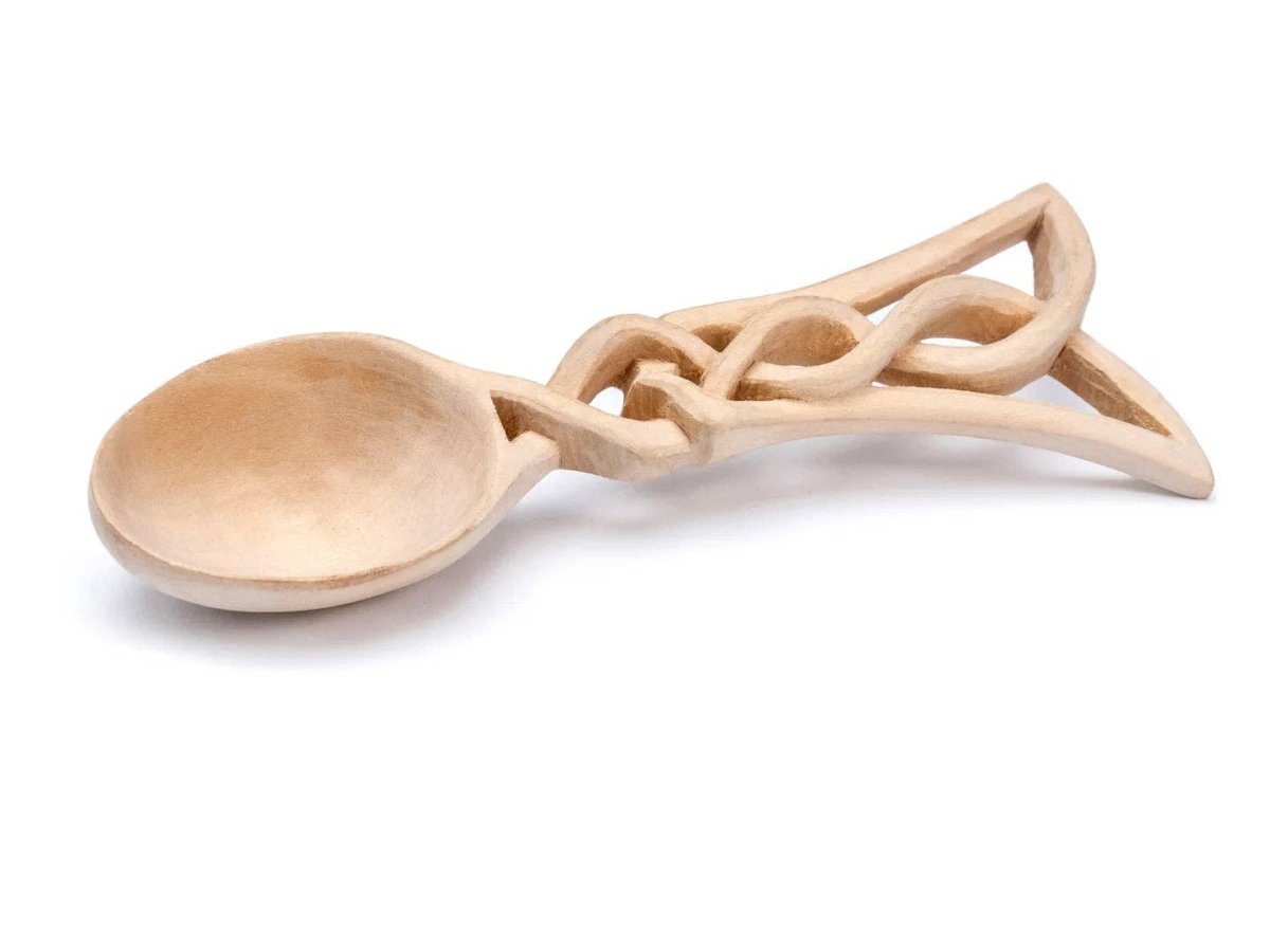 BeaverCraft - DIY04 - Celtic Spoon Carving DIY Craft Kit - The Merri Artist - merriartist.com