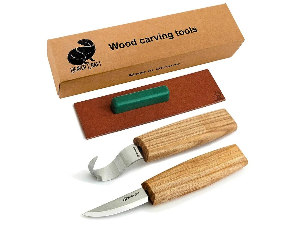 BeaverCraft - S01 - Spoon Carving Set - The Merri Artist - merriartist.com