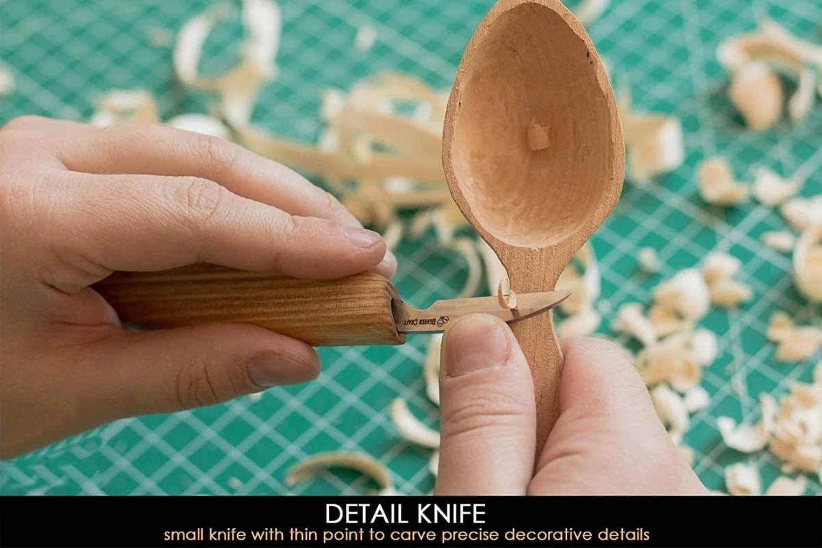 BeaverCraft - S13 - Wood Carving Tool Set for Spoon Carving - The Merri Artist - merriartist.com