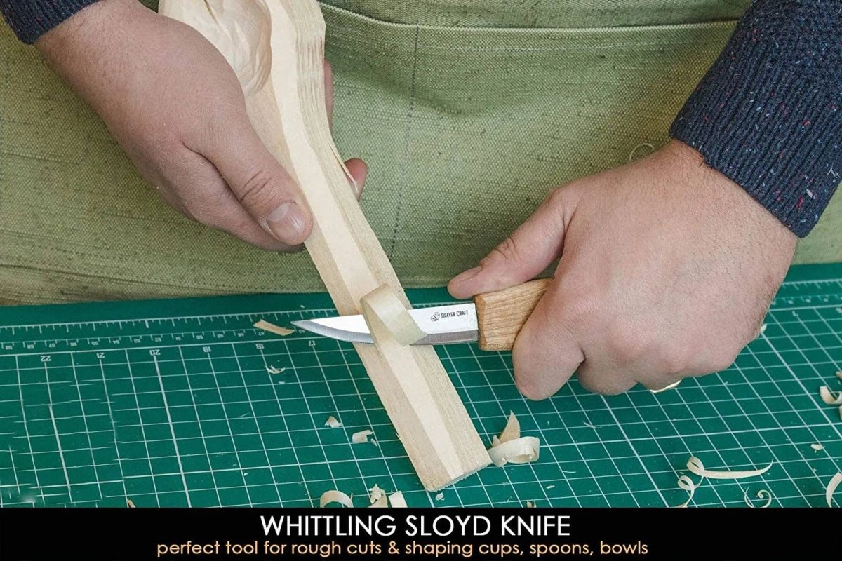 BeaverCraft - S13 - Wood Carving Tool Set for Spoon Carving - The Merri Artist - merriartist.com